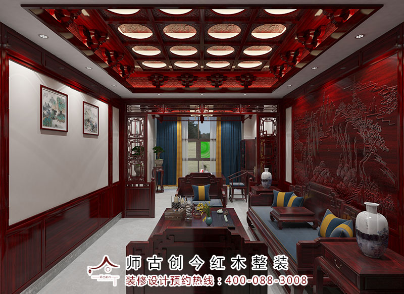 最美中式别墅 | 与你相逢,诗意隽永心驰神往 - 红木装修_中式设计_别墅装修_红木整装_福建师古创今装饰工程有限公司